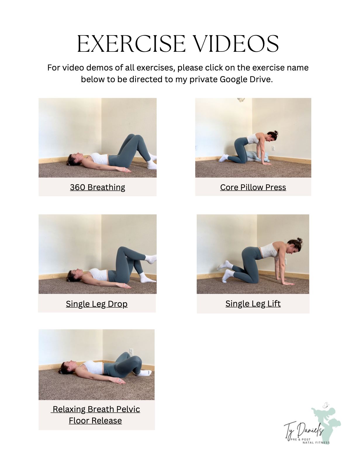 Pregnancy & Postpartum Core Reset Guide